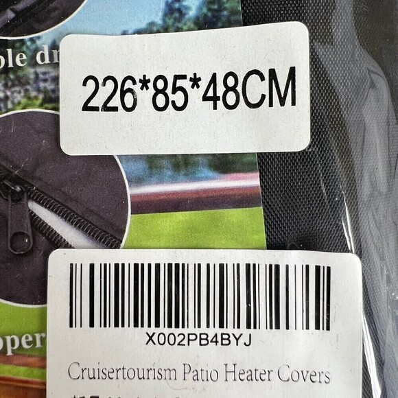 PATIO HEATER COVER Outdoor Element Protection Cover Winter Storage Cover - Picture 3 of 7